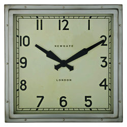 Newgate Quad Wall Clock, H40 x W40cm